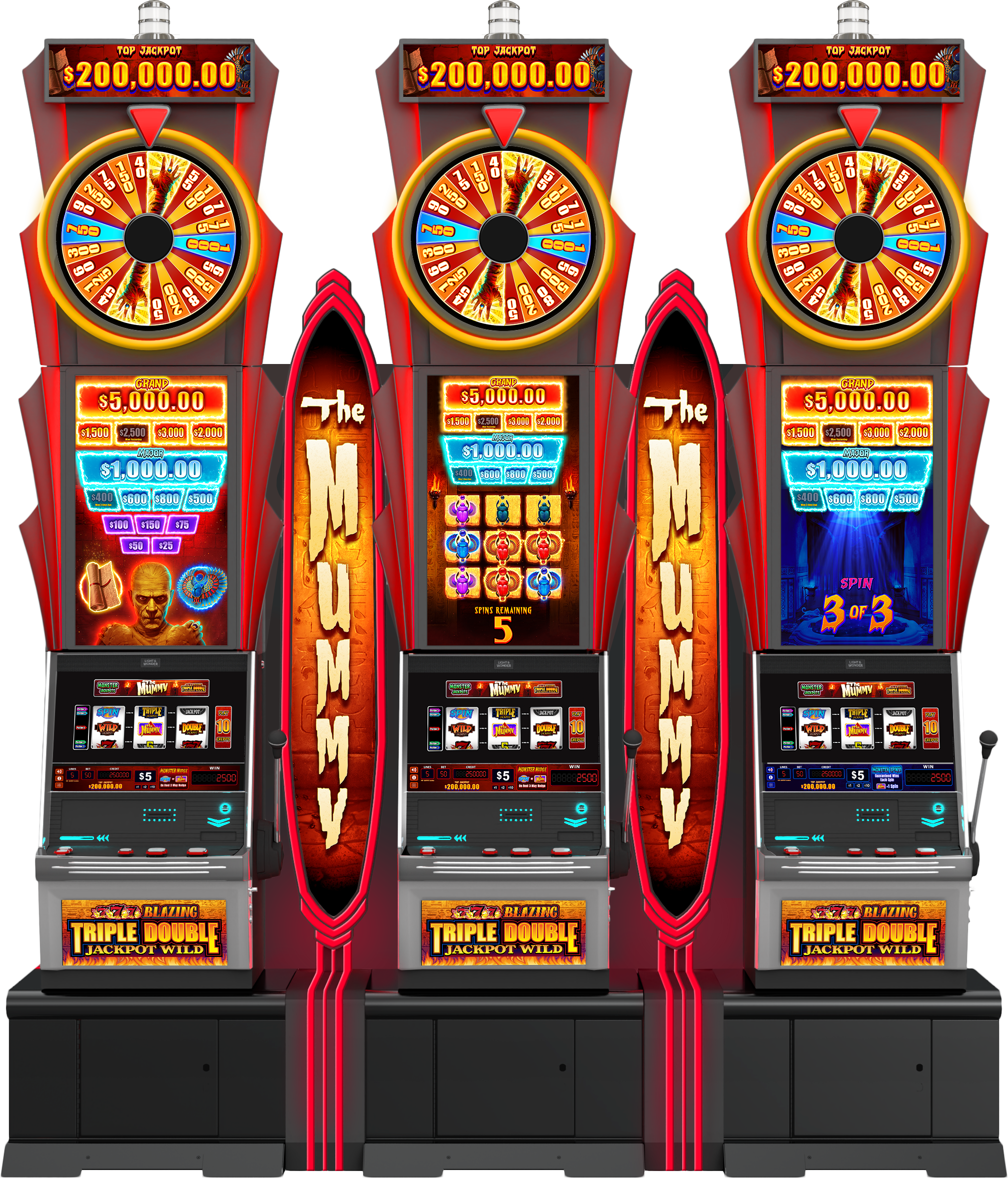 Monster Jackpots - The Mummy Cabinet